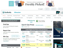 Tablet Screenshot of milwaukeegasprices.com